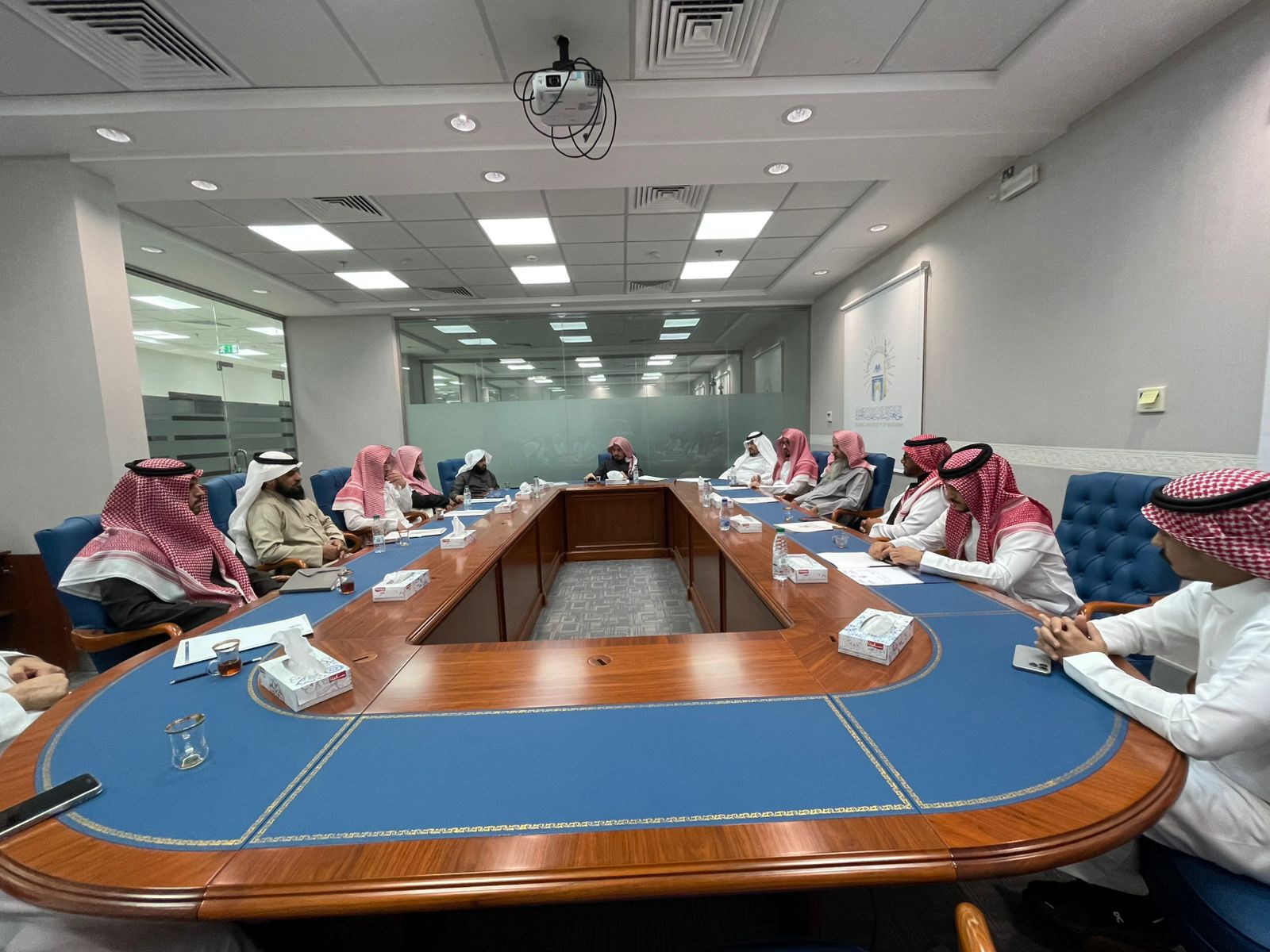 وحدة التوعية الفكرية تقيم ورشة عمل مع منسقي التوعية الفكرية في الجهات التعليمية بالجامعة